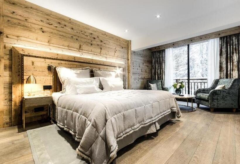 Номер Deluxe, Hôtel La Sivolière