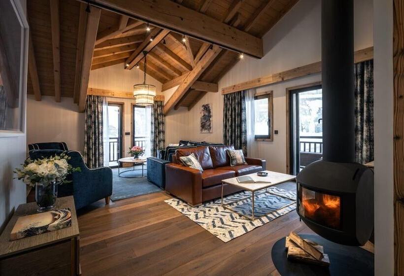 Люкс 2 Спальни, Hôtel La Sivolière