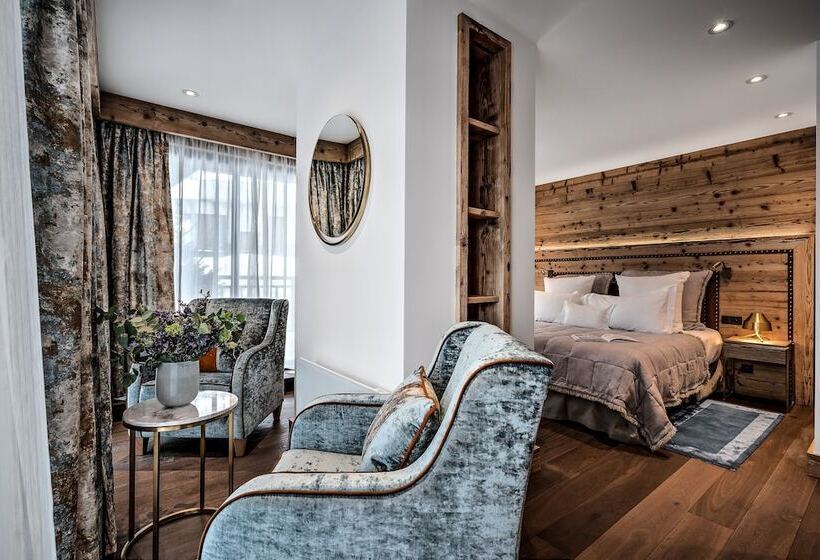 Люкс 2 Спальни, Hôtel La Sivolière