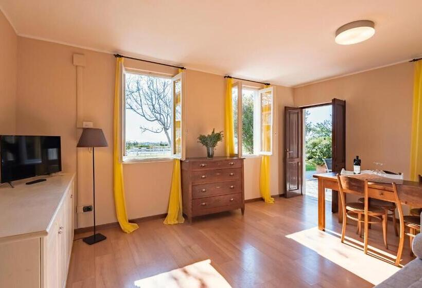 带2个卧室带海景的公寓, Agriturismo Podere L'agave