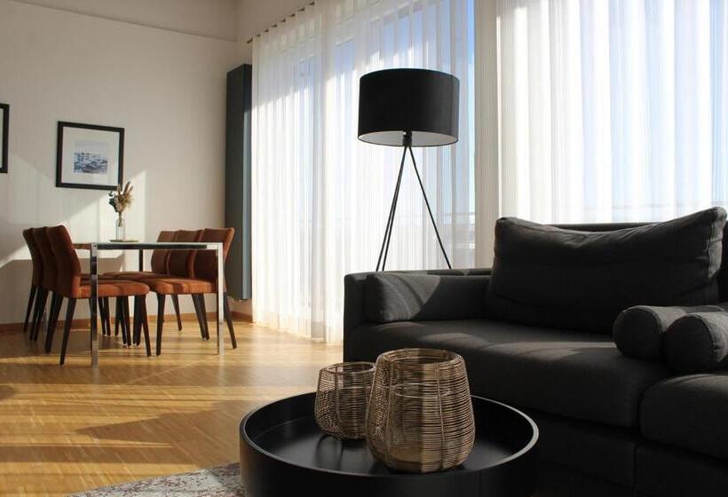 带1个卧室带观景的公寓, Bodensee Hotel Sonnenhof