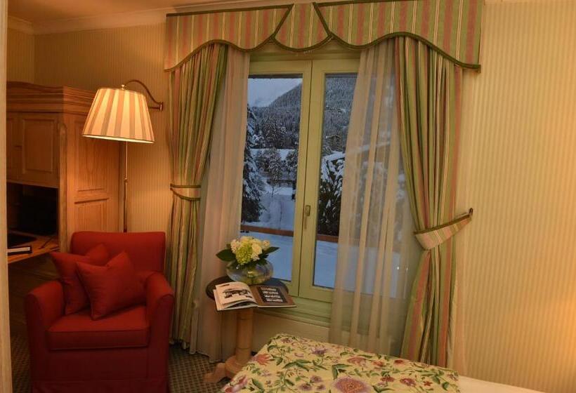 带山景的复式房间, Grand Hotel Du Golf & Palace