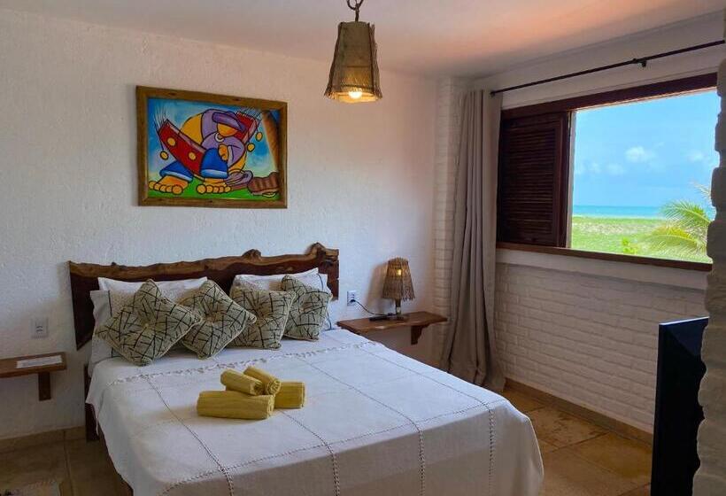 جناح سوبيريور مطل علي البحر, Pousada Beleza Das Ondas