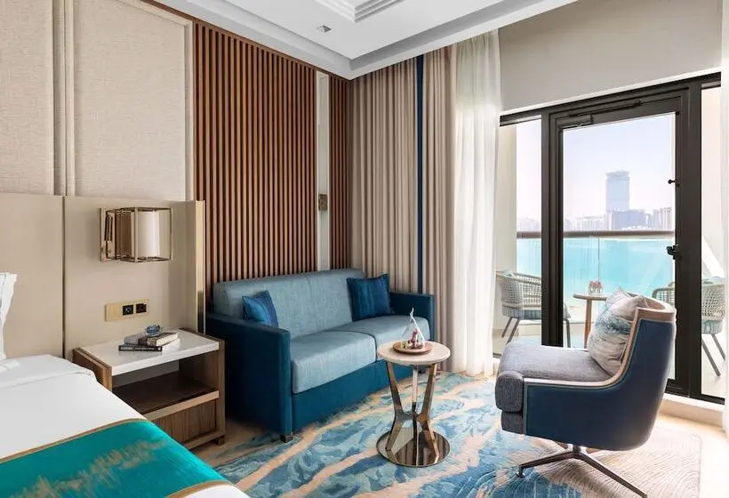 اتاق لوکس با چشم‌انداز دریا, Taj Exotica Resort & Spa, The Palm, Dubai