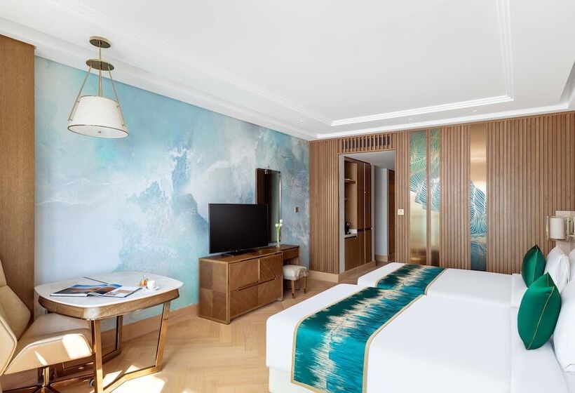 اتاق لوکس با چشم‌انداز دریا, Taj Exotica Resort & Spa, The Palm, Dubai