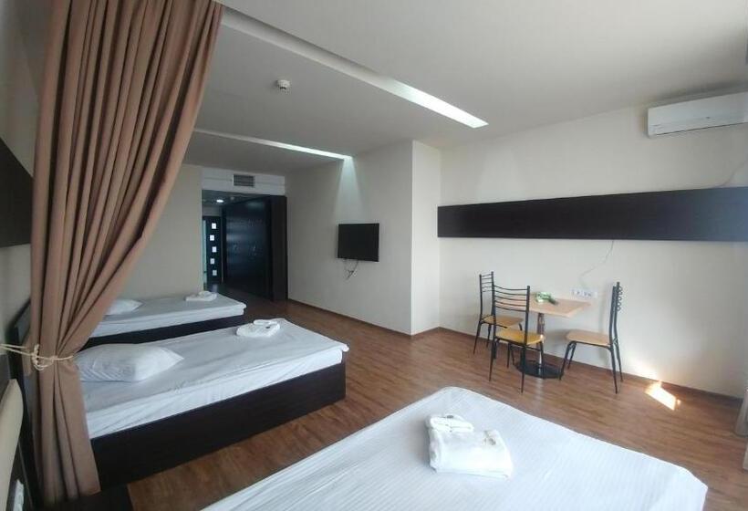 اتاق استاندارد سه تخته با بالکن, Cross Health Spa Center