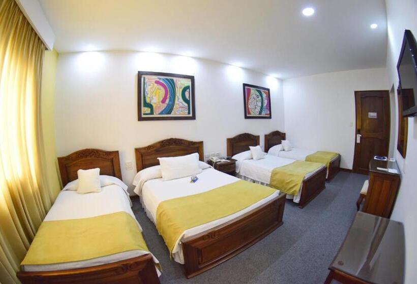 4인용 스탠다드 룸, El Gran Hotel De Pereira