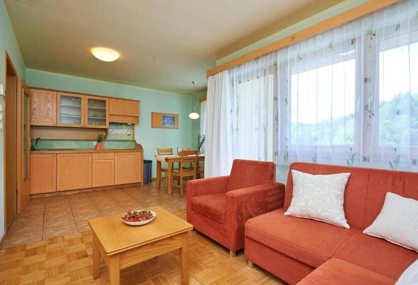 1 Bedroom Family Apartment with Balcony, Eco Terme Snovik, Kamnik