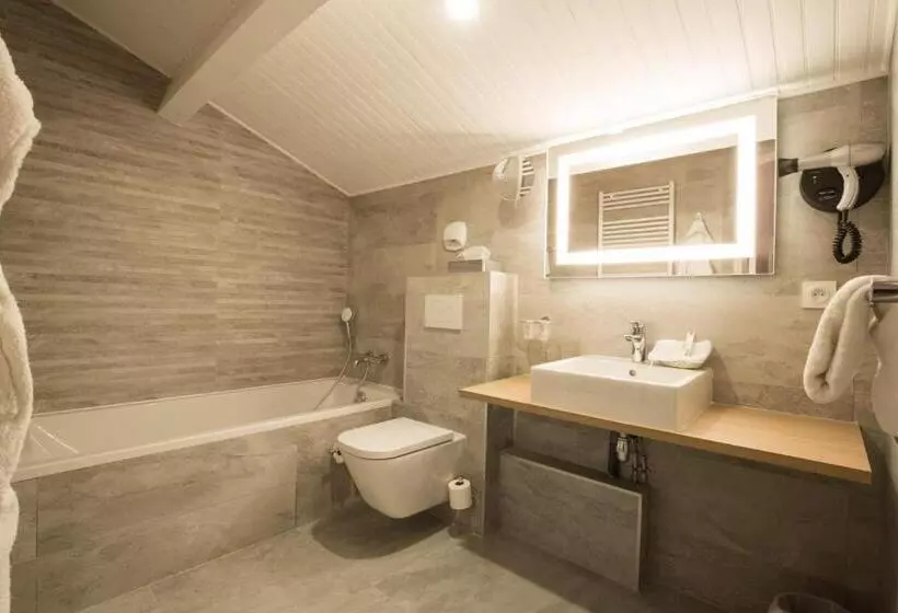スタンダード4人部屋, Logis Hotel Le Petit Casset
