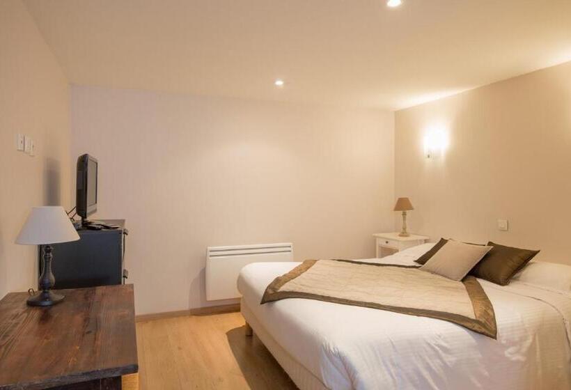 شقة غرفة نوم واحدة بالطابق الأرضى, Logis Hotel Le Petit Casset