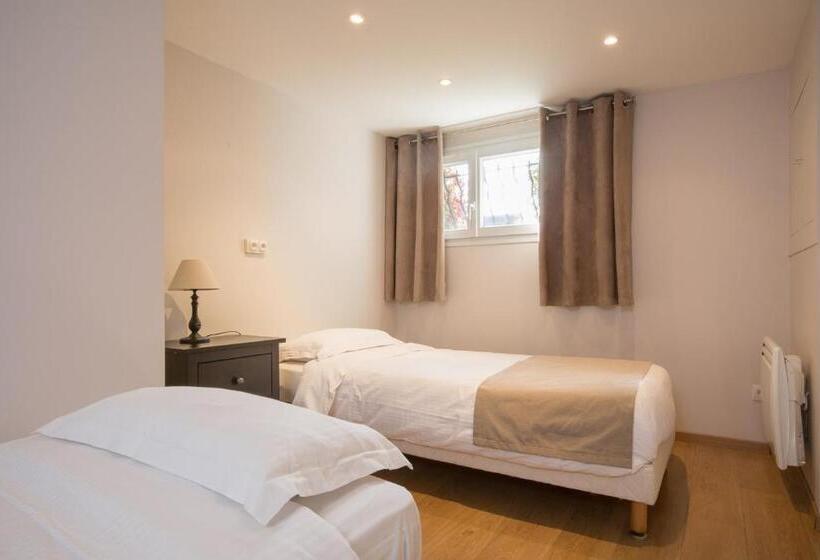 شقة غرفة نوم واحدة بالطابق الأرضى, Logis Hotel Le Petit Casset