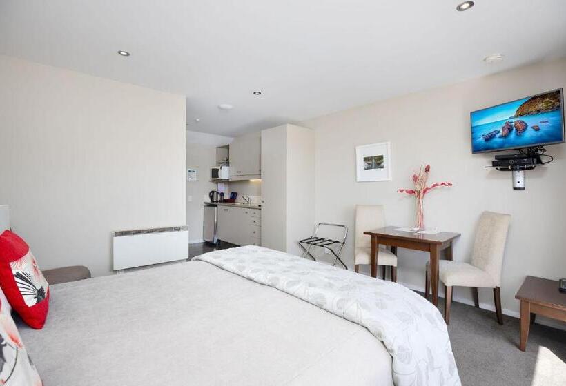 带大床的标准工作室, Chelsea Park Motor Lodge