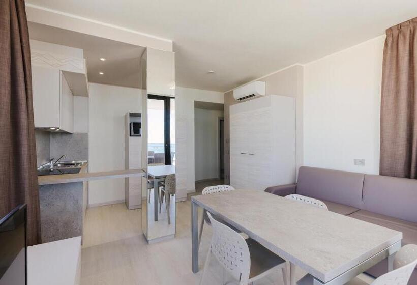 1침실 수피리어 아파트 바다 전망, Residence Picalè