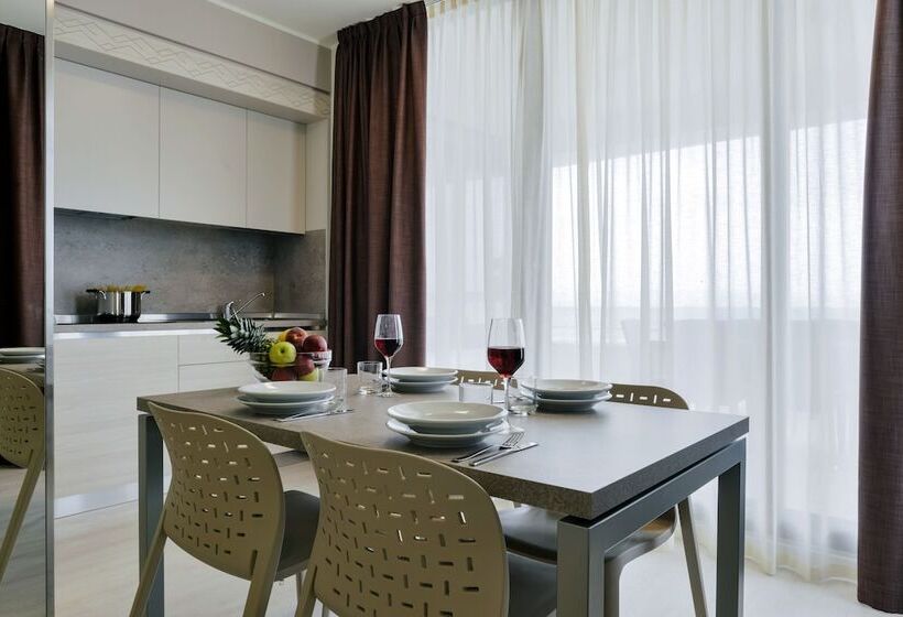 Superior 2-bedroom flat with sea view, Residence Picalè