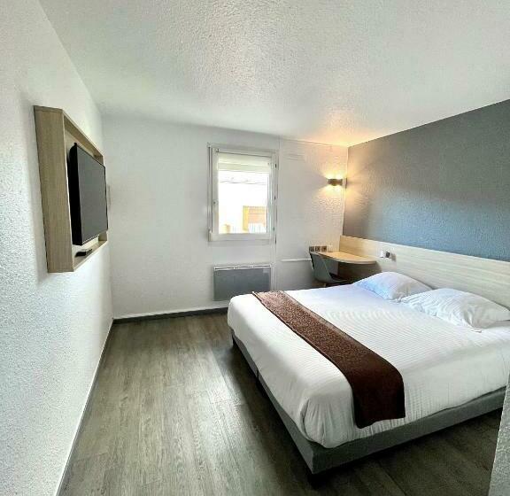 스탠다드 룸 더블 침대, Kyriad Direct Reims Bezannes