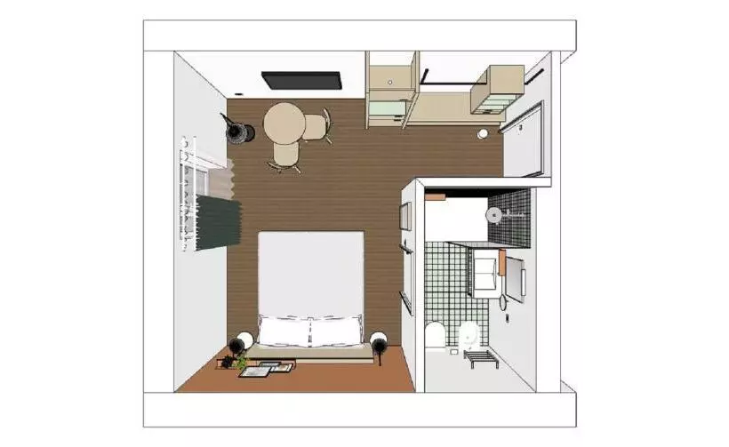 Standard-huone Vuoristonäkymä, Al Sorriso Greenpark & Wellness