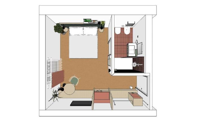 غرفة ديلوكس, Al Sorriso Greenpark & Wellness