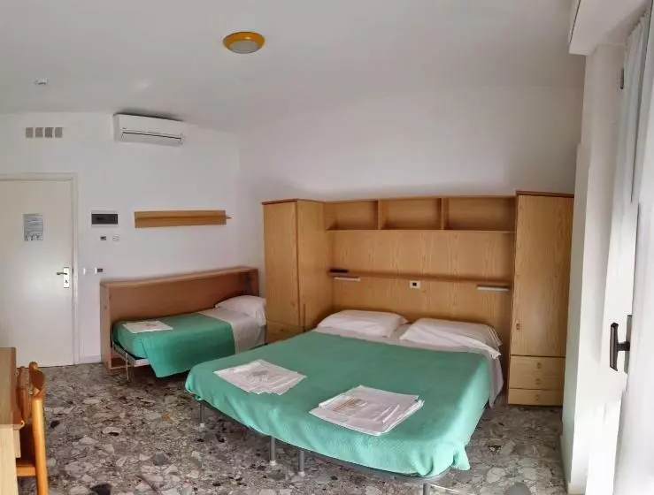 Standard Kolmen Hengen Huone Parveke, Albergo Anita