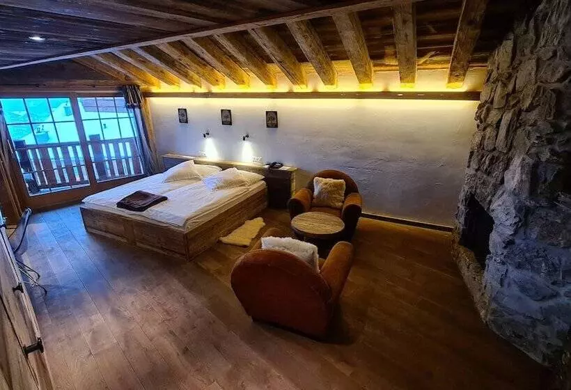 Junior Suite Bergblick, Etrier