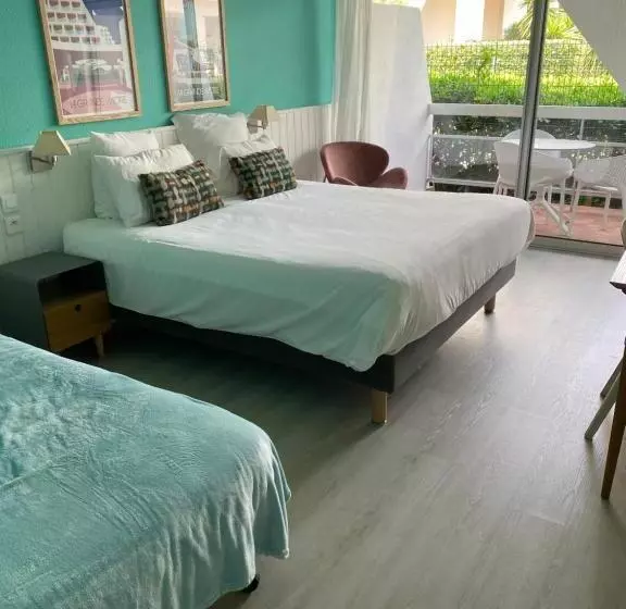 トリプルクラシックルーム, Hôtel Saint Clair, Côté Plage