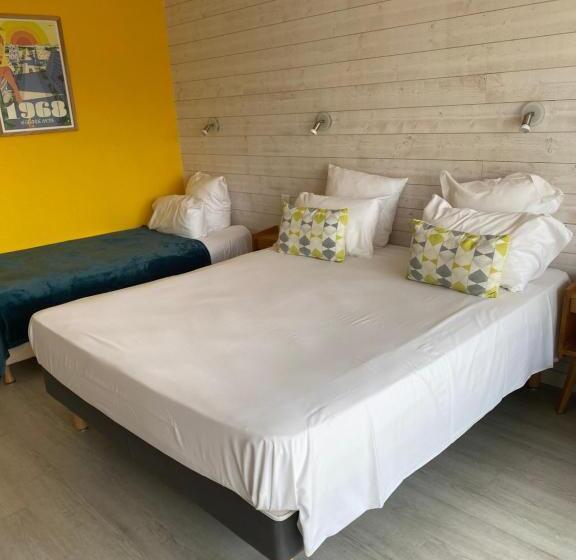 标准三人间, Hôtel Saint Clair, Côté Plage