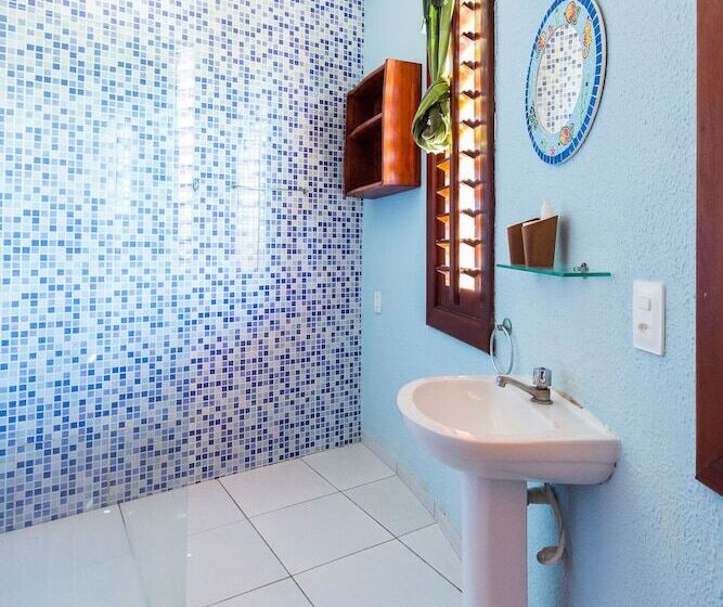 غرفة ديلوكس ثلاثية, E Pousada Cumbuco Guesthouse