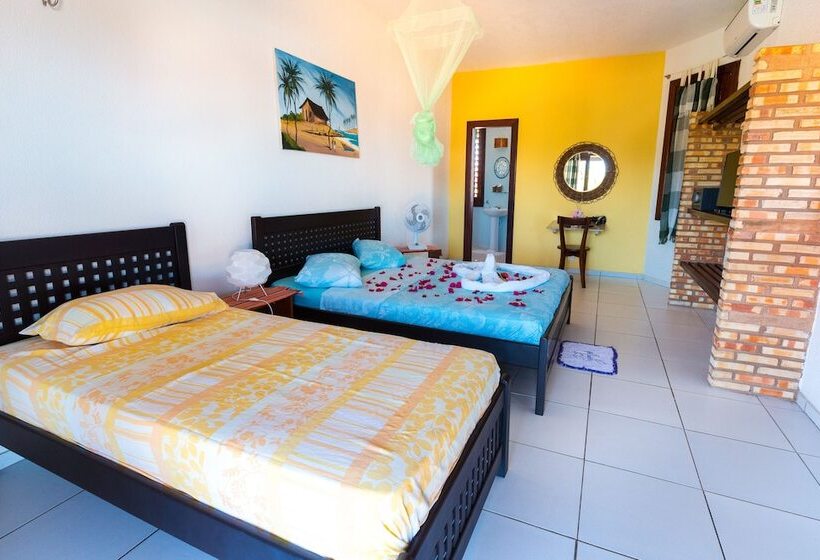 غرفة ديلوكس ثلاثية, E Pousada Cumbuco Guesthouse