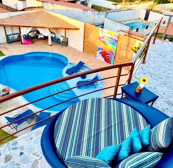 غرفة سوبيريور رباعية, E Pousada Cumbuco Guesthouse