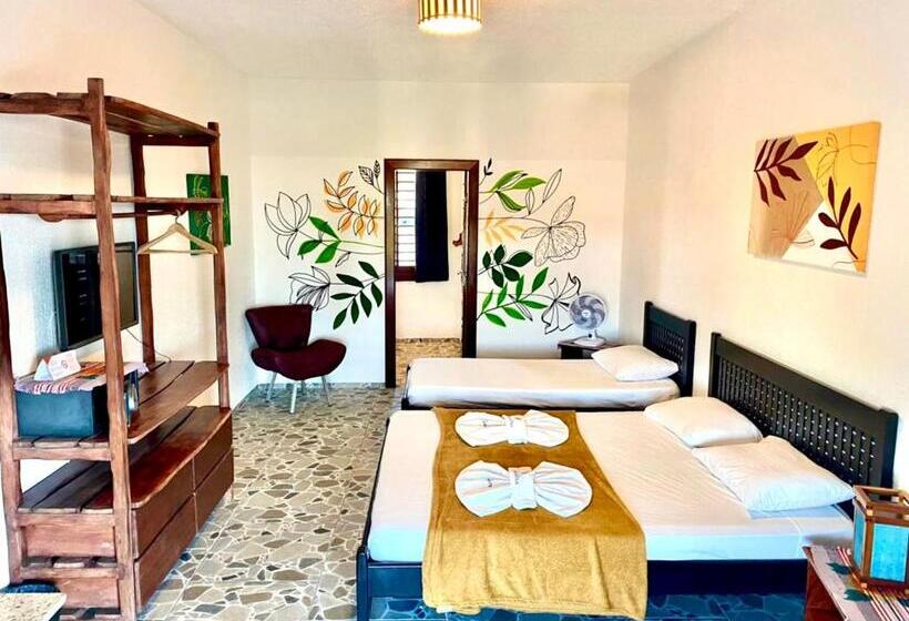 غرفة سوبيريور رباعية, E Pousada Cumbuco Guesthouse