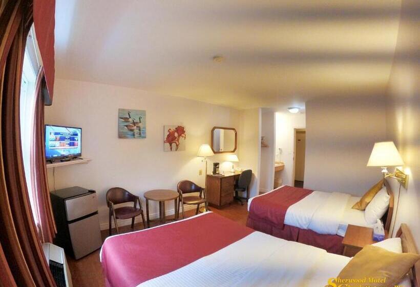 اتاق استاندارد با 2 تخت دوبل, Sherwood Inn And Motel Charlottetown