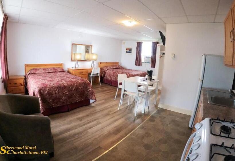 اتاق استاندارد با 2 تخت دوبل, Sherwood Inn And Motel Charlottetown