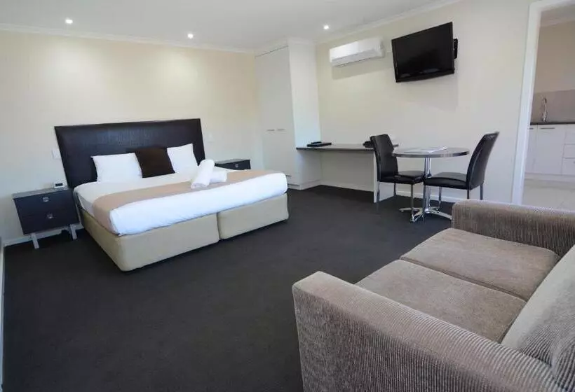 キングサイズベッドのデラックスルーム, City Centre Motel