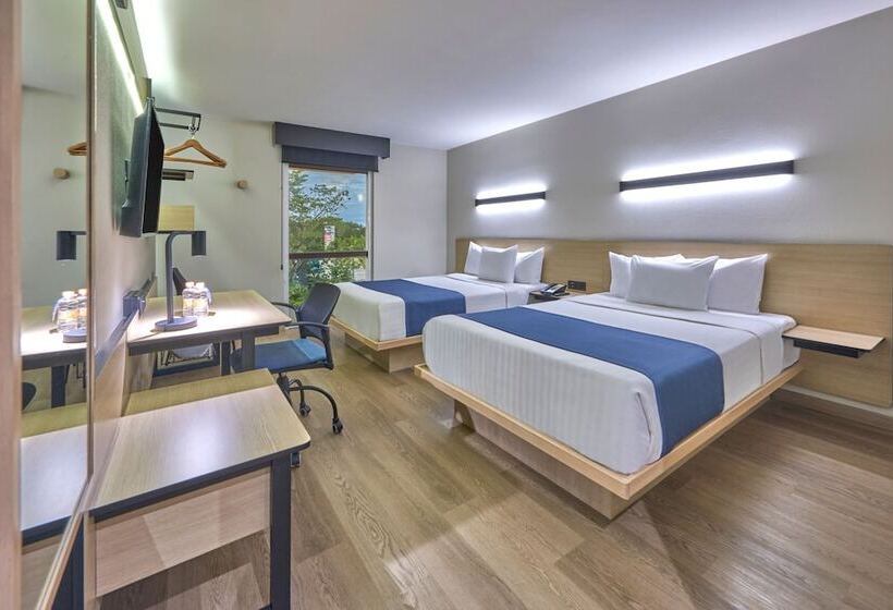 חדר סטנדרט שתי מיטות זוגיות, City Express By Marriott Playa Del Carmen