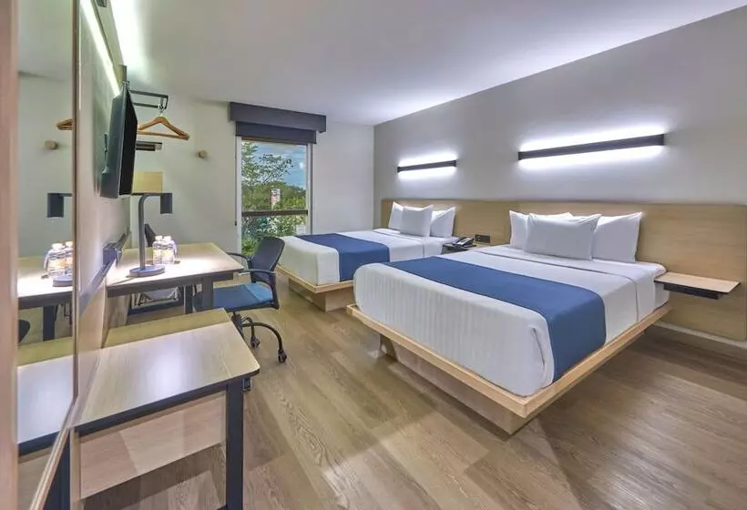 ２ダブルベッドのスタンダードルーム, City Express By Marriott Playa Del Carmen