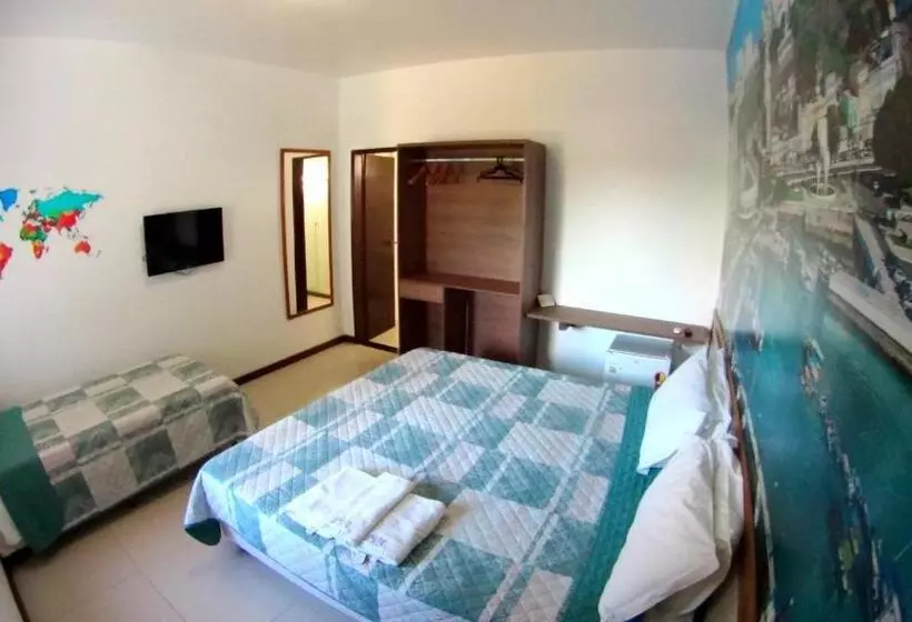 اتاق راحتی سه تخته, Pousada Villas Do Atlantico