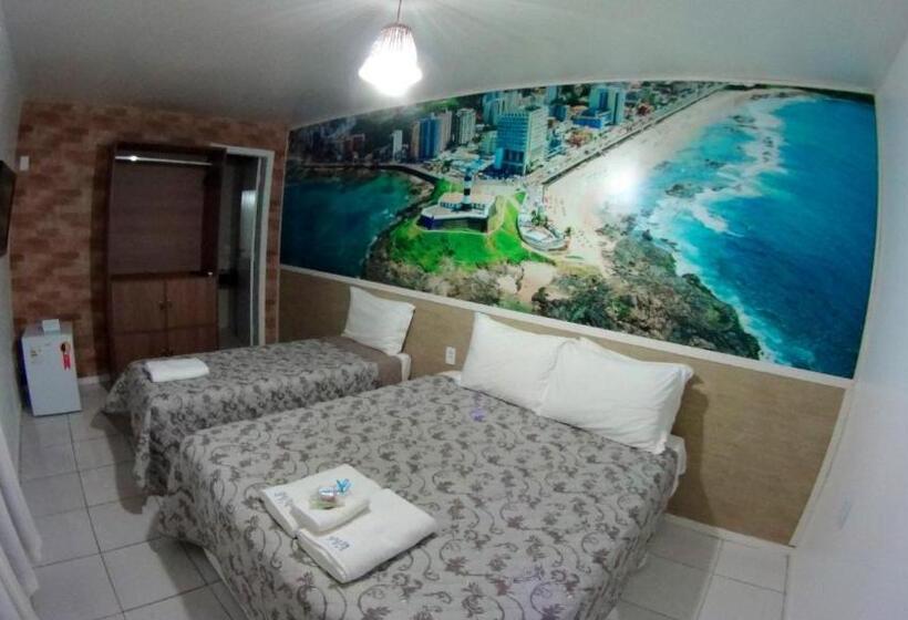 اتاق راحتی سه تخته, Pousada Villas Do Atlantico