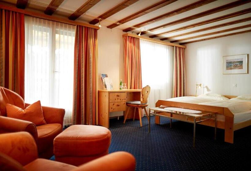 اتاق سوپریور با چشمانداز, Casanna Hotel Davos City Center