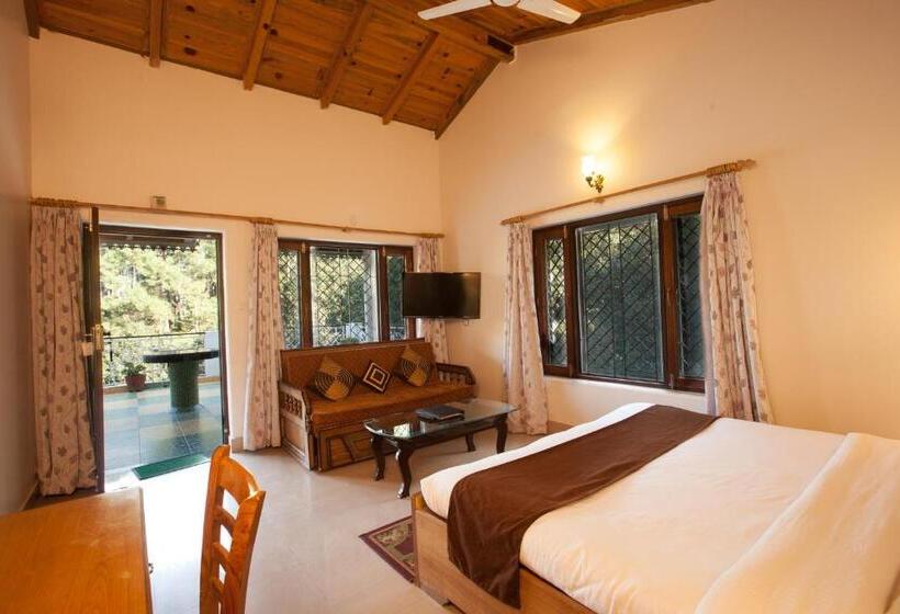 اتاق استاندارد با تخت بزرگ, Sea Hawk Hill Resort A Luxury Boutique Resort, 20 Km From Nainital