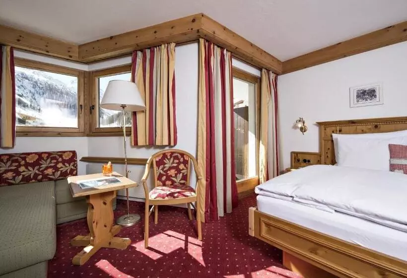 バルコニー付きスタンダードルーム, Chalet Silvretta Hotel & Spa