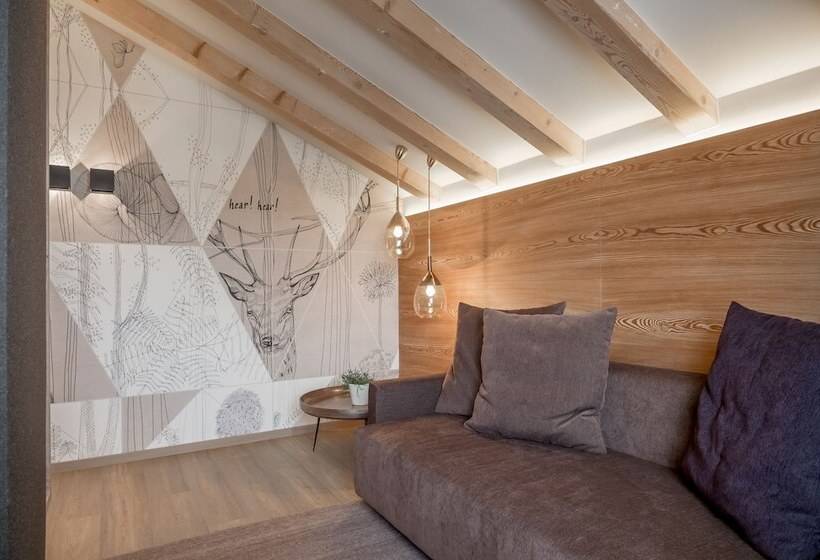 جناح مزوَّد بشرفة, Chalet Silvretta Hotel & Spa