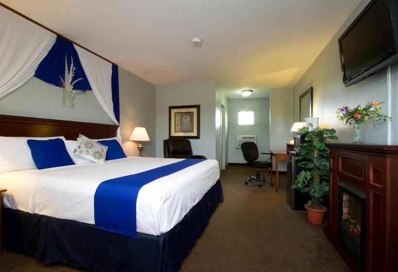 غرفة قياسية سرير كينج, Knights Inn Lindsay