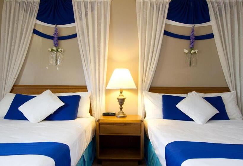 غرفه قياسيه سريرين مزدوجين, Knights Inn Lindsay