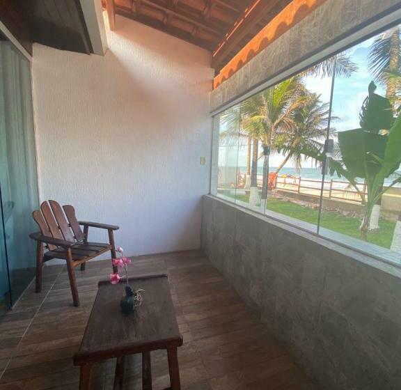 스탠다드 발코니 룸 바다 전망, Pousada Robijn