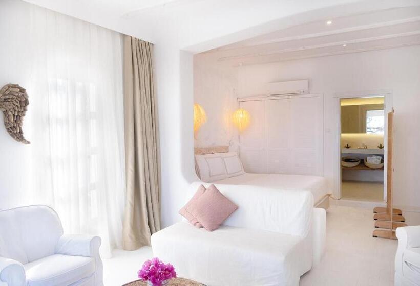 带大床的套房, Yasos Suites