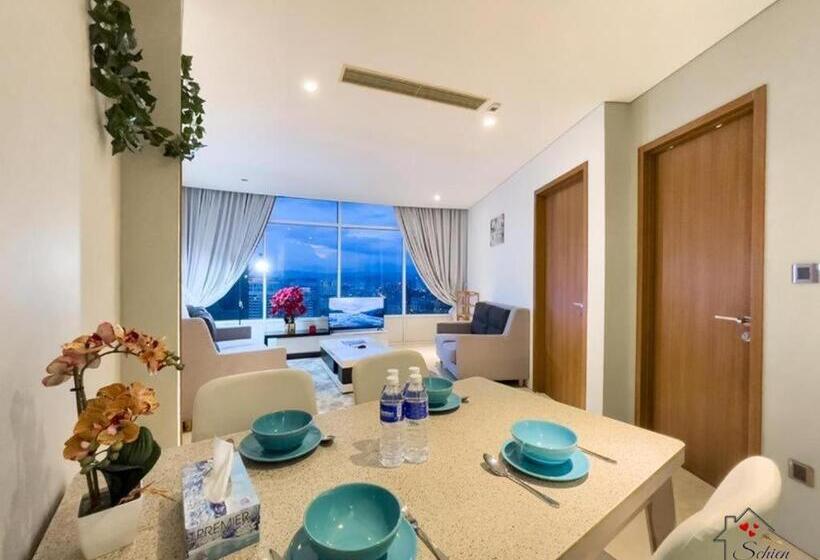 سوئیت 2 خوابه, Vortex Premium Suites Klcc By Schien