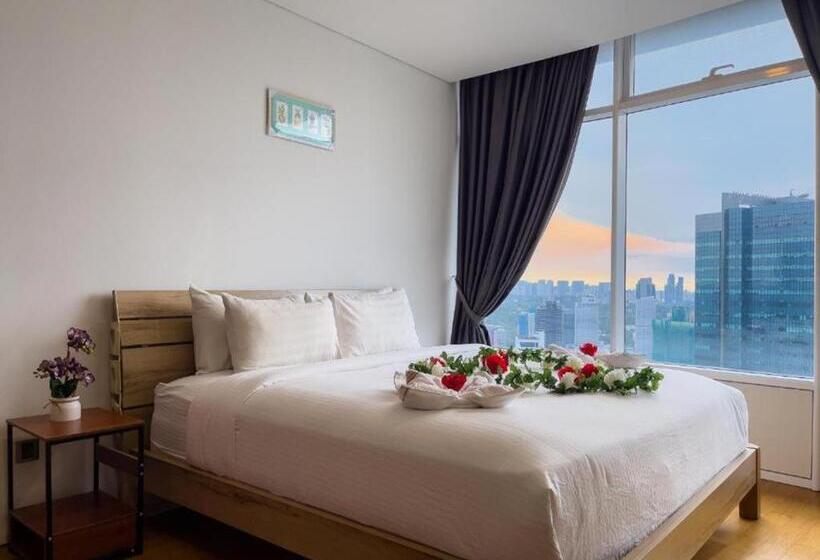 سوئیت 2 خوابه, Vortex Premium Suites Klcc By Schien