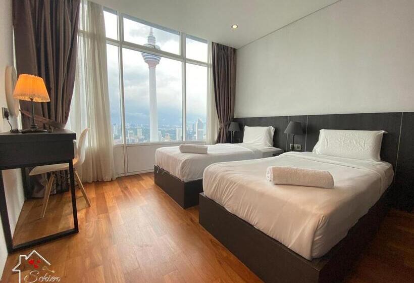 آپارتمان 1 خوابه, Vortex Premium Suites Klcc By Schien