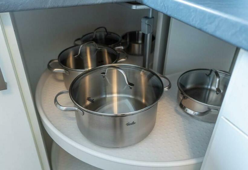 침실 1개 발코니 아파트, City Wohnung Relax 3 Klimatisiert