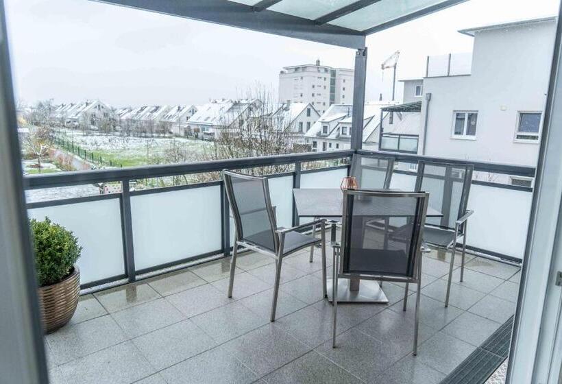 침실 1개 발코니 아파트, City Wohnung Relax 3 Klimatisiert