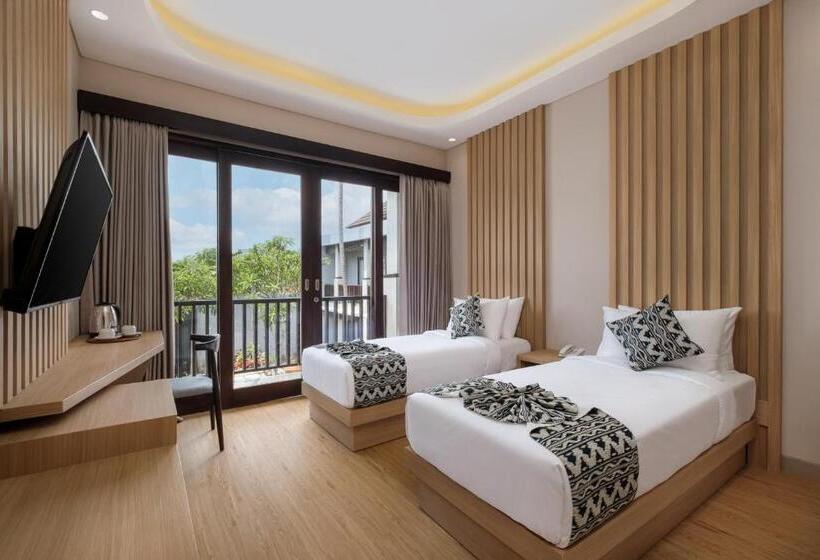 Номер Deluxe Вид на Бассейн, Abisha Hotel Sanur